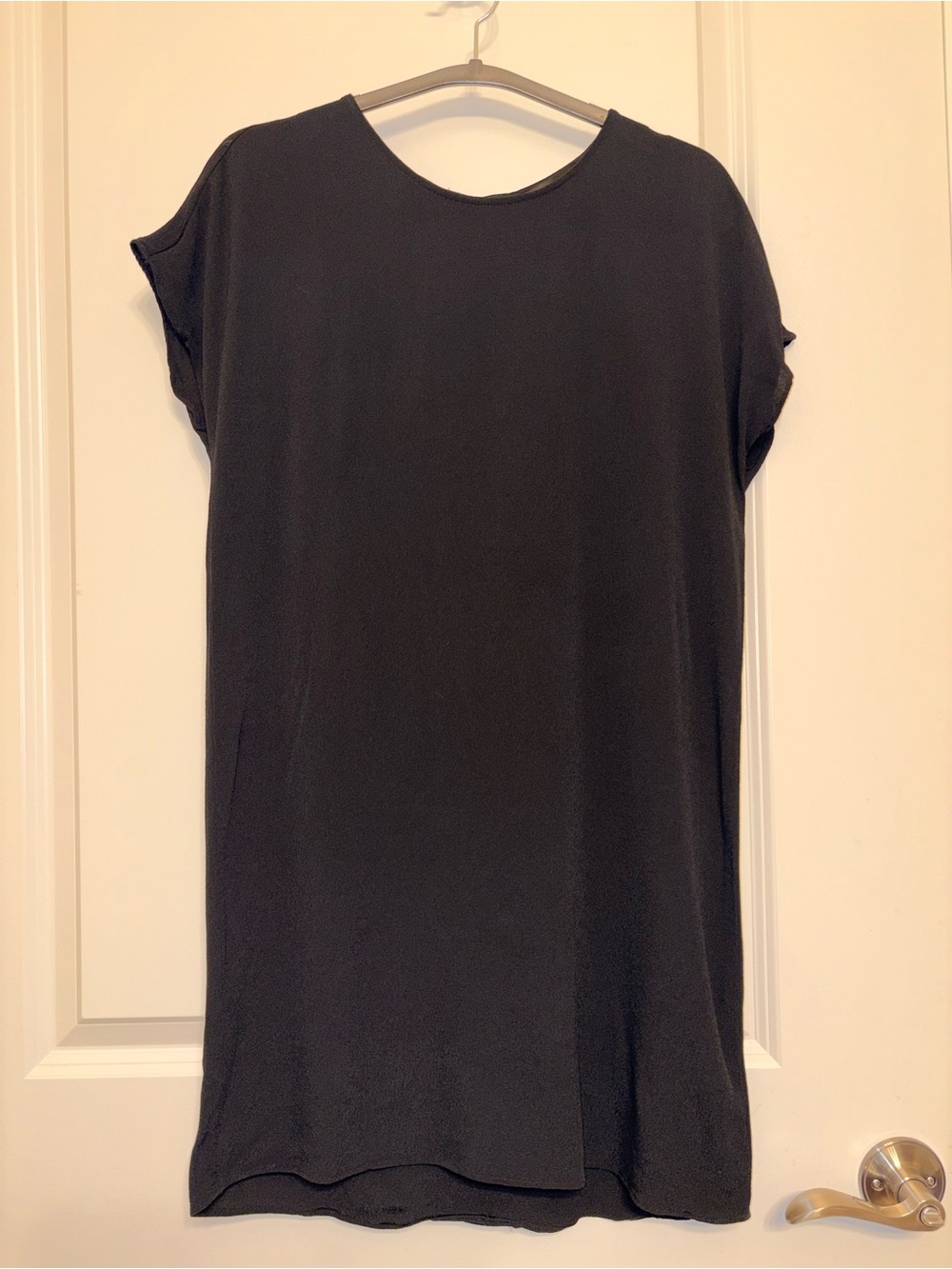 Madewell Crewneck Button Back Easy Dress